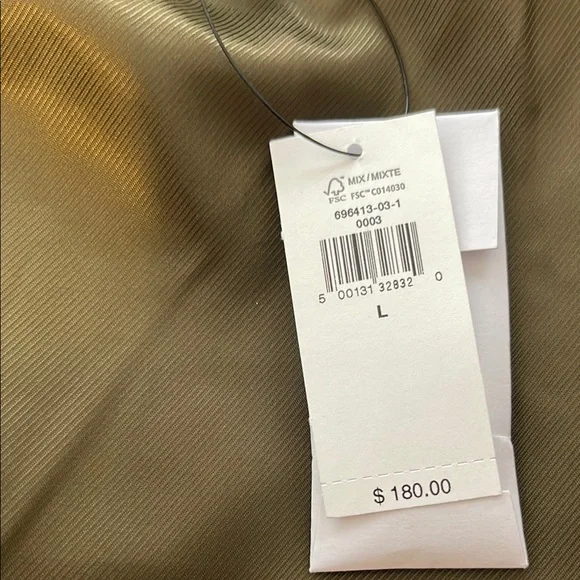 NWT Cropped Trench Jacket - Picture 6 of 9